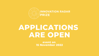 IR Prize applications (print from video shared on SM)